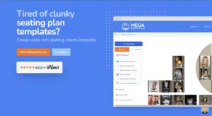 Digital resources: Mega Seating Plan. Tired of clunky seating plan templates? Create data-rich seating charts instantly.