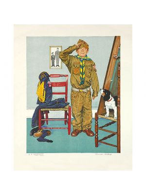 Can't Wait (1972) by Norman Rockwell is an excellent first image to use in your introduction to interpretation activity.