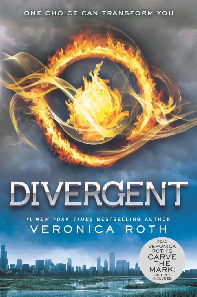 Divergent. One choice can transform you by Veronica Roth. #3 of 20 young adult movies based on books.
