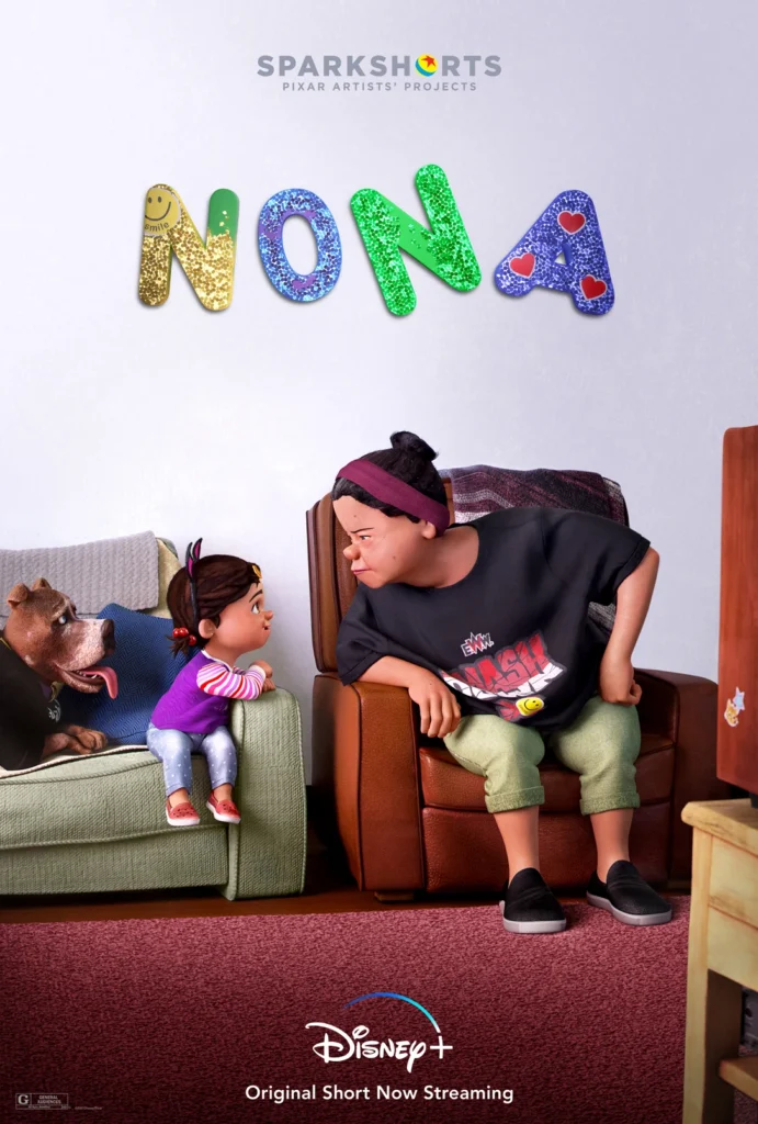 Movie poster for SparkShorts "Nona."