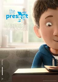 Film poster for animated short film The Present.