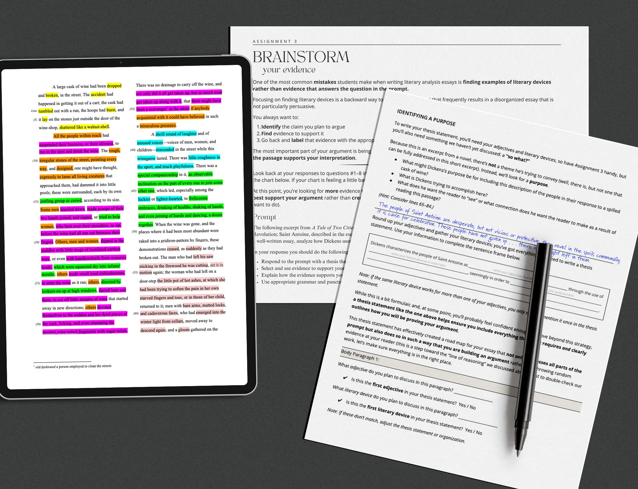 Blog - AP Literature - The AP Literature Essay Starts Here: 3 Foundational Writing Skills to Teach First - ap literature essay