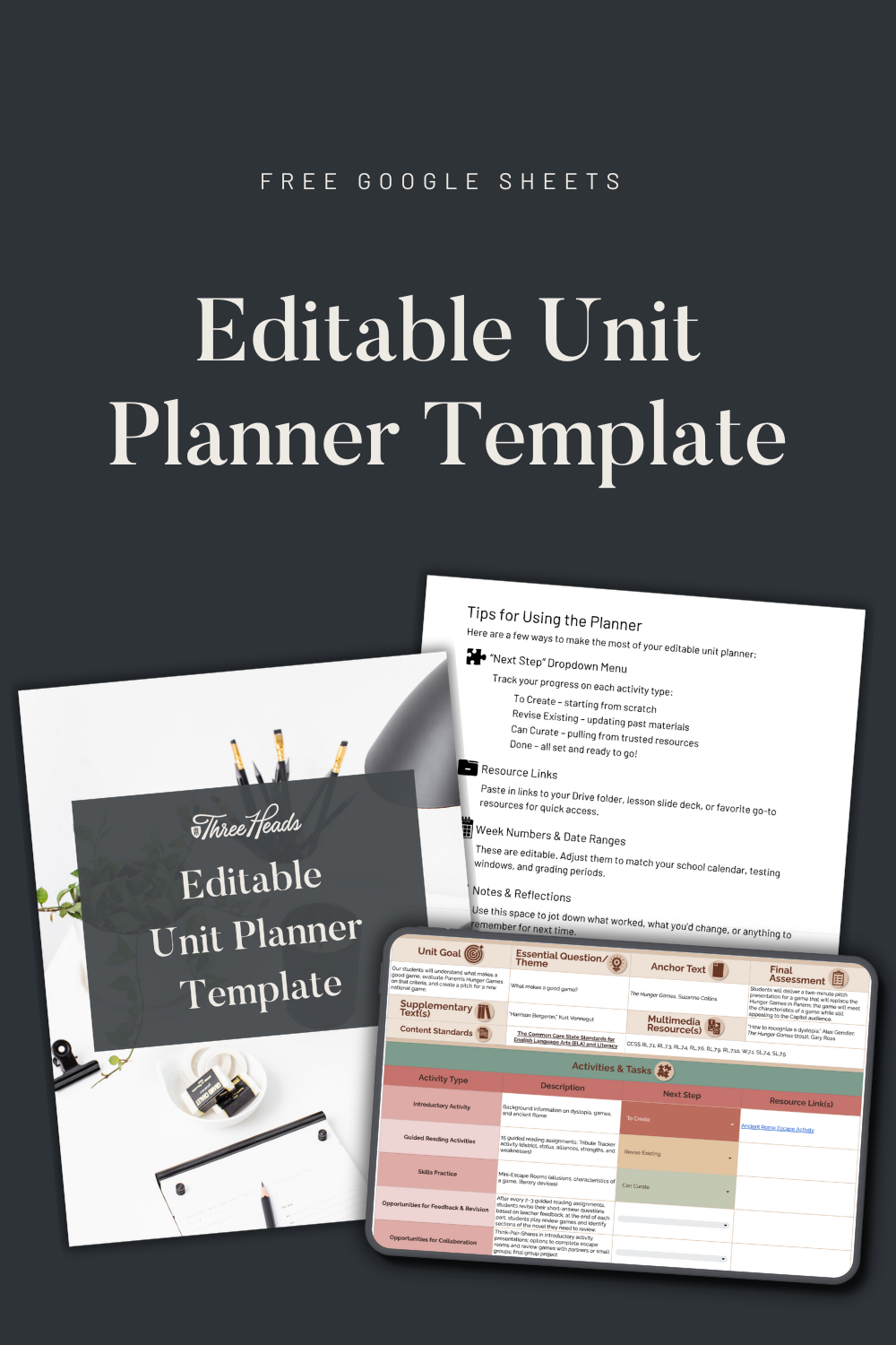 A Full Year Plan for Teaching AP Literature - Three Heads